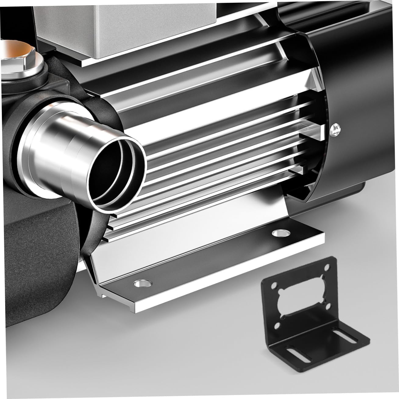 VALICLUD Motor Mount Bracket Holder L-Shaped Mounting Base for 3420 Dc Gear Motor 40wb Compatible for Electrical Tools