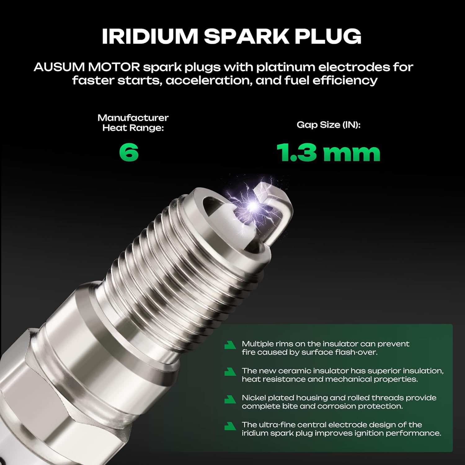 3.0L V6 Ignition Coil Packs & Iridium Spark Plugs Fit for Ford 2009-2012 Escape 2006-2009 Fusion & Lincoln 2006 Zephyr & Mercury 2009-2011 Mariner 2006-2011 Milan, Spark Plugs Coil Packs UF486 4511