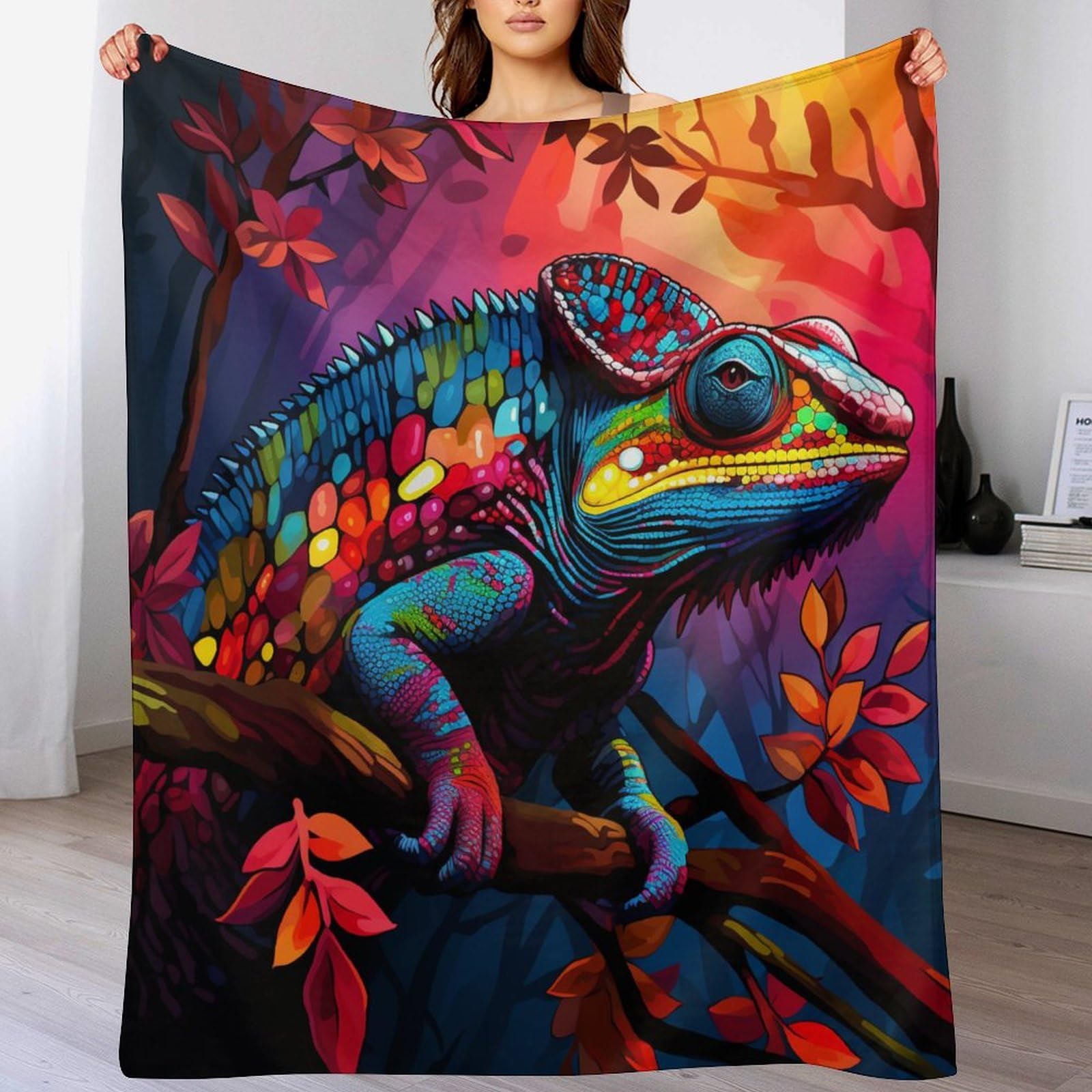 Couverture lit en flanelle pour des soirées cocooning sur le canapé