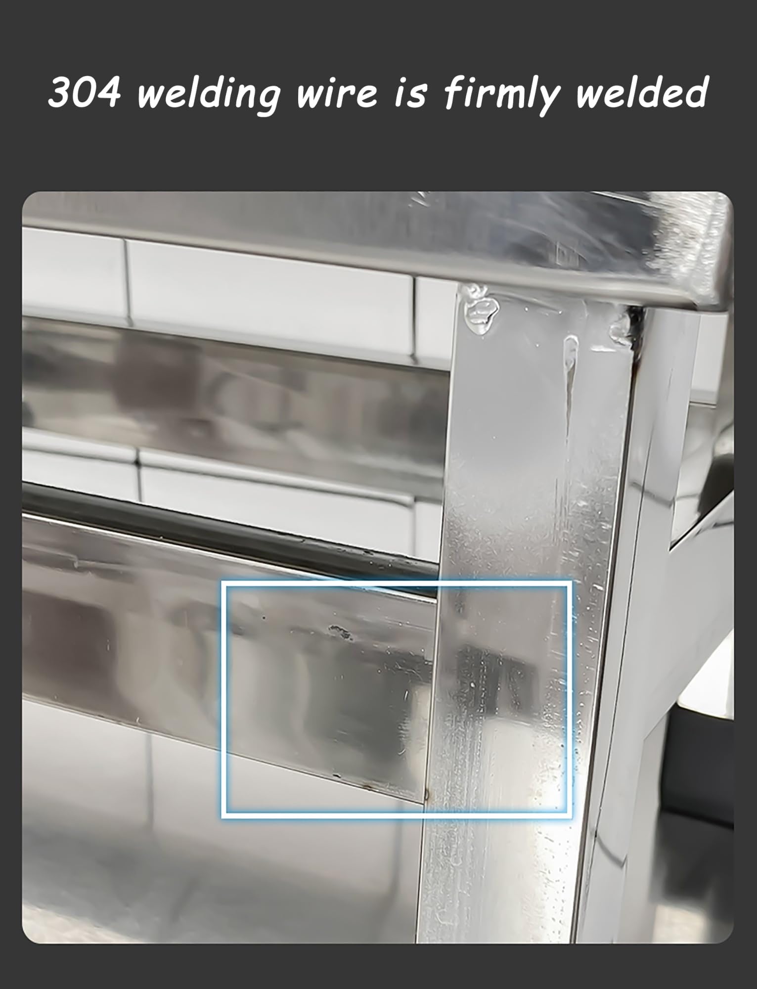 Base for Muebles y electrodomésticos, Estante Elevador de Acero Inoxidable, Plataforma de Almacenamiento for Lavadora, refrigerador y Secadora.(60x40x20cm)