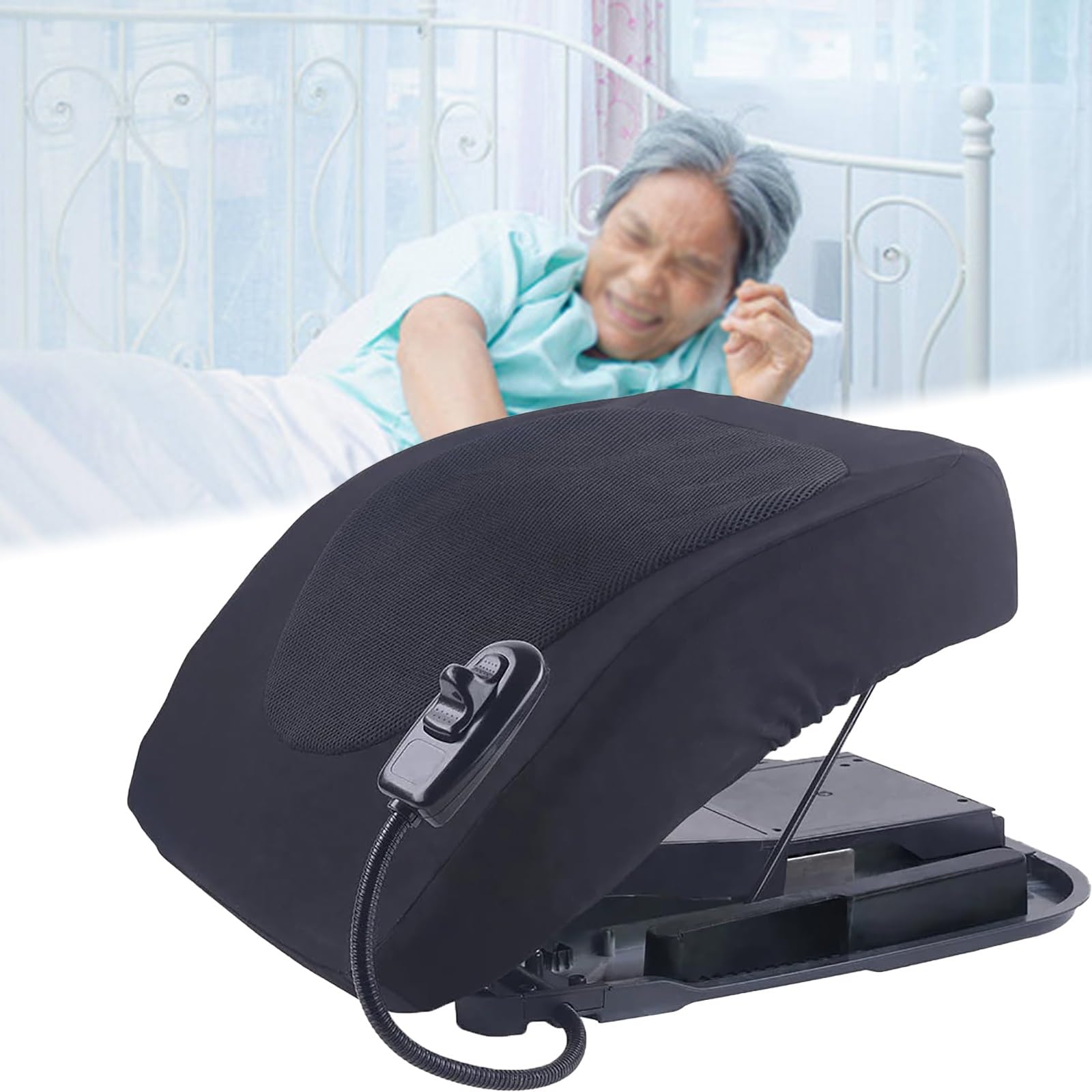 Coussin Releveur Coussin d'assistance de Levage Siège relevable électrique Siège électrique Moteur Puissant pour Les appareils de Chaise Debout Supporte jusqu'à 300 LB