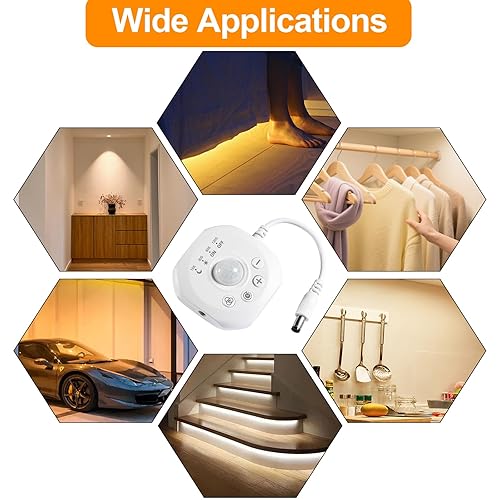 Miniatura 6 de SUPERNIGHT Interruptores de atenuación para luces LED, interruptor de sensor de movimiento Pir para COB SMD5050 2835 Strip, controlador de