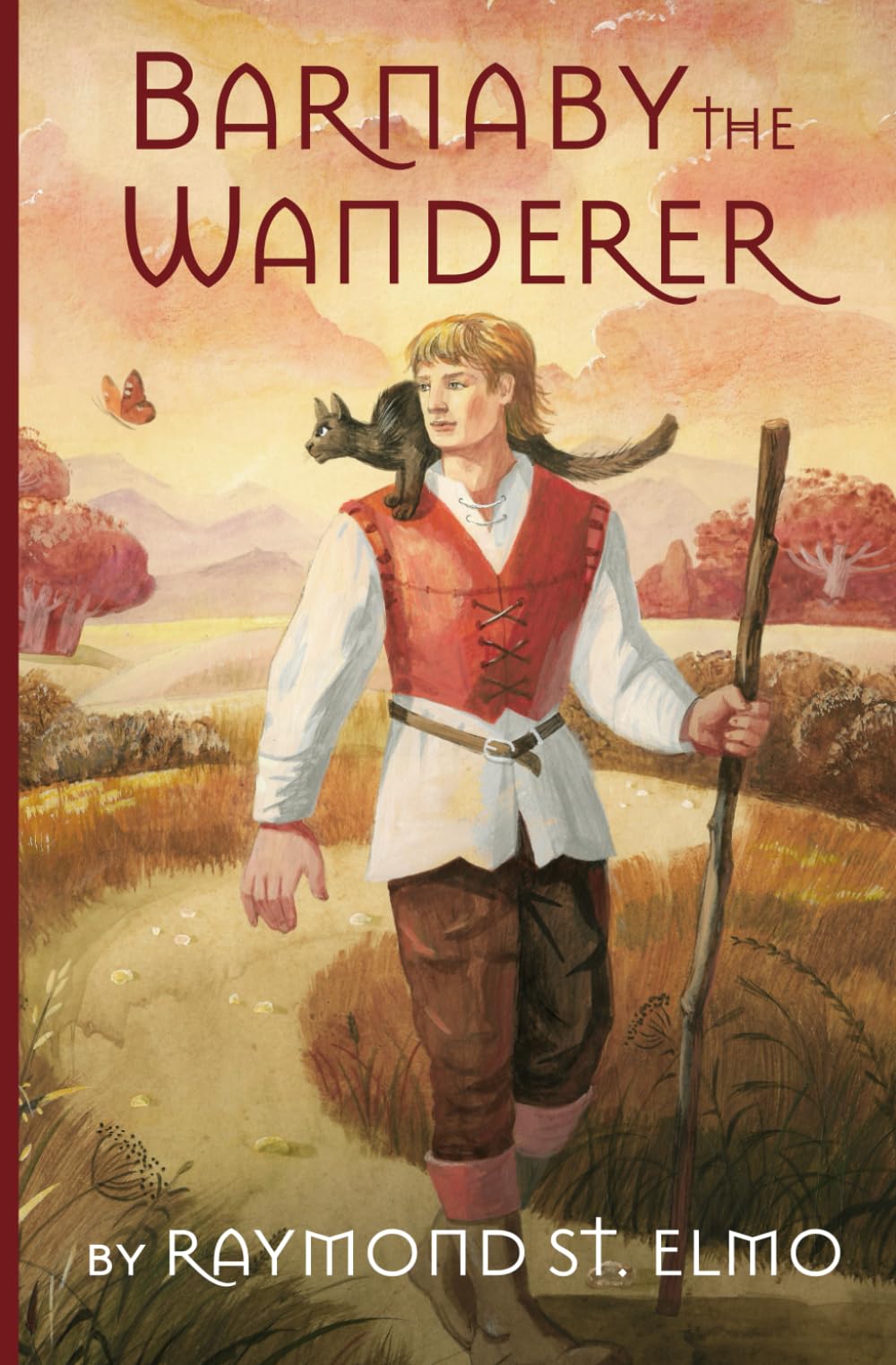 Barnaby the Wanderer: Being the astonishing adventures of a widow’s son journeying the Land of Saints, with a magic cat, a dark ghost and the map of a ... and all that became thereof. (Wanderers) Paperback – July 18, 2023