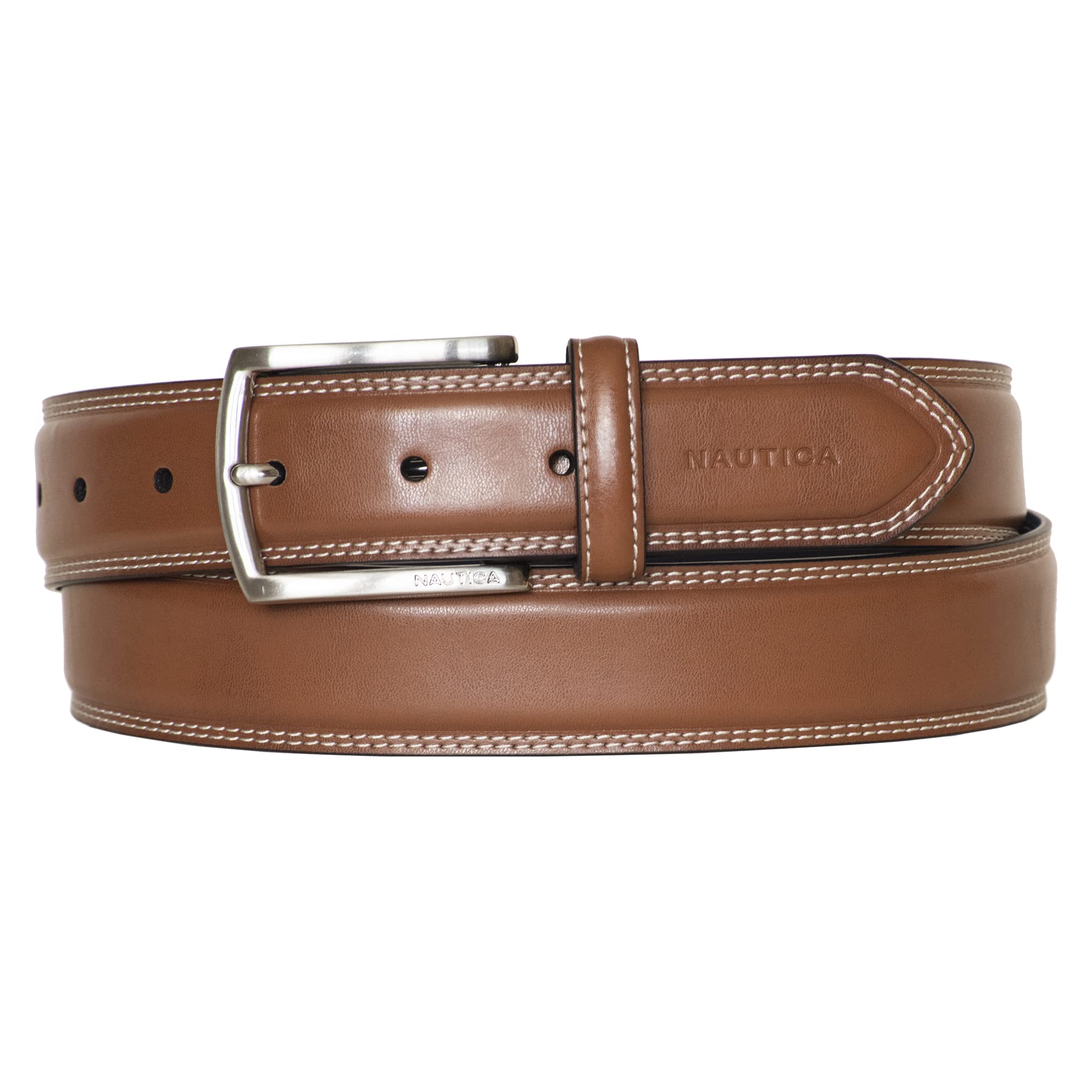 Nautica Men's Jclass Icon, Cognac, 42