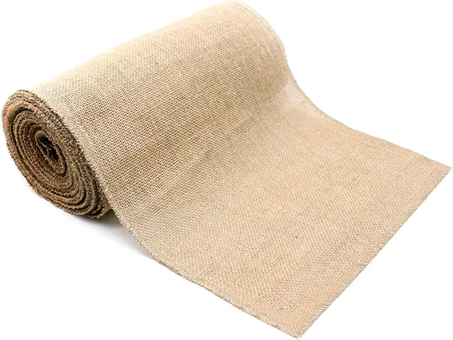 Rouleau de Chemin de Table en Toile de Jute 30x275cm - Décoration Rustique pour Mariage
