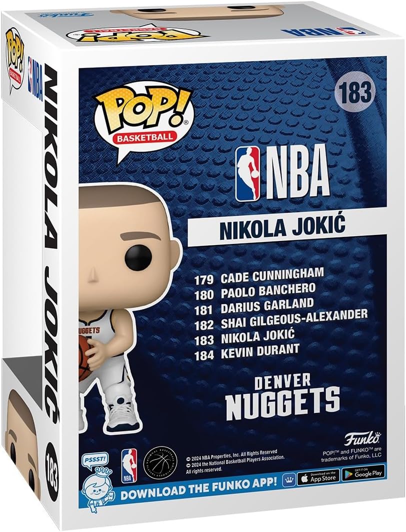 Surprising ⁢Showdown: Funko POP!‌ NBA Jokic's 7-Foot Leap vs. Collectable Vinyl Figure (Gift Tested for Sports fans)