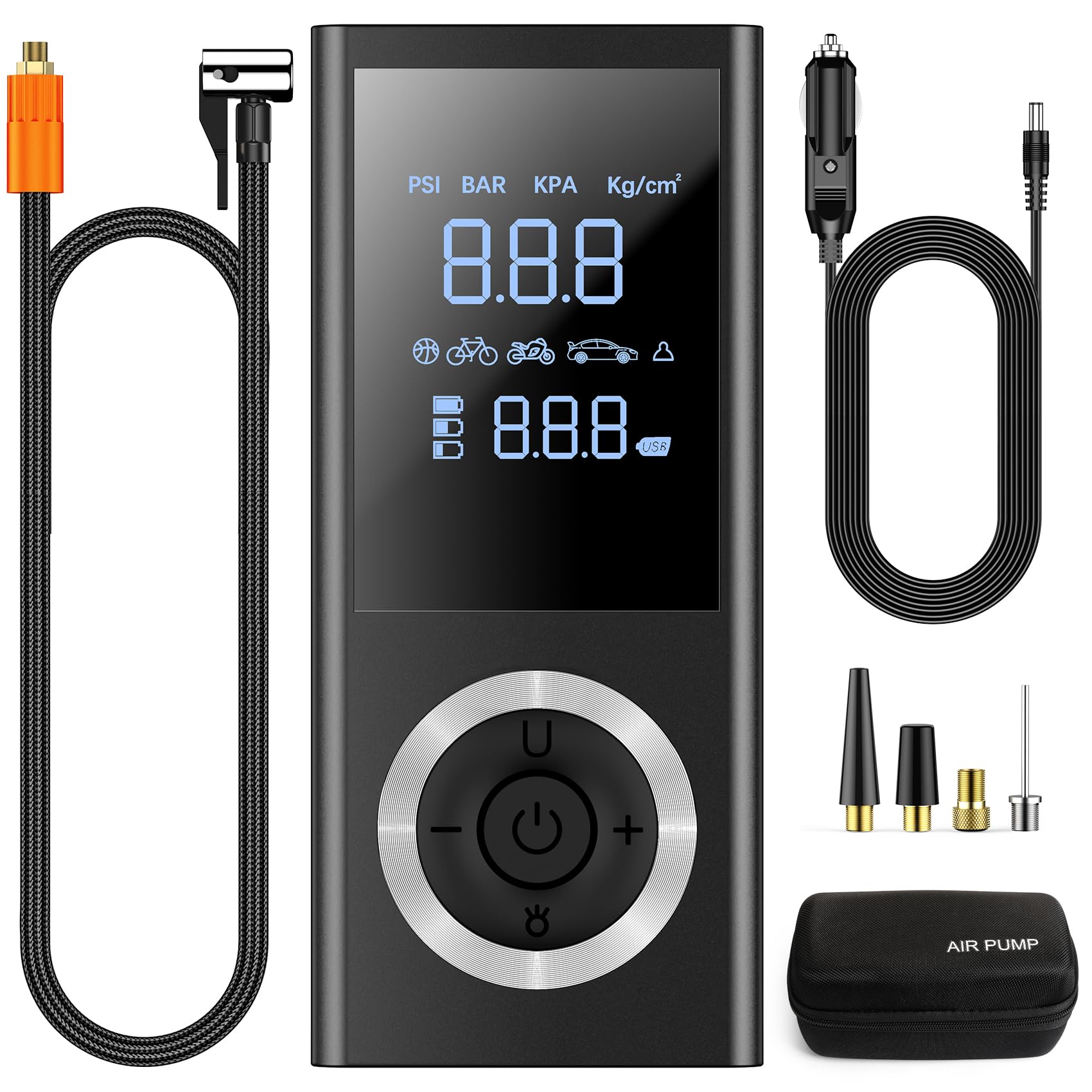 Tire Inflator Portable Air Compressor