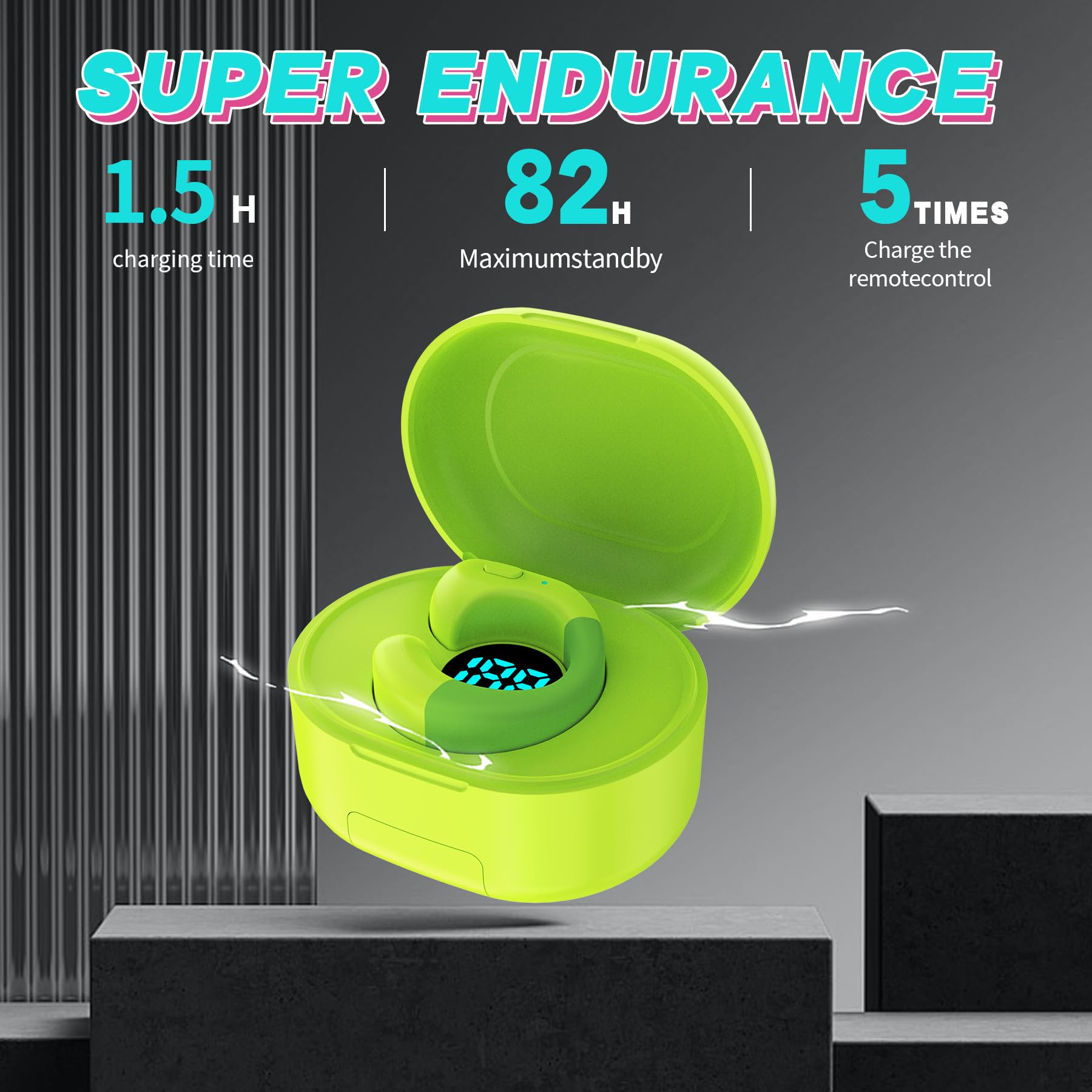 Tiktok - Anello di scorrimento con Bluetooth, per app Kindle, con supporto per cellulare, pulsante di scatto wireless per fotocamera, compatibile con iPhone, iPad, Android (verde lago)