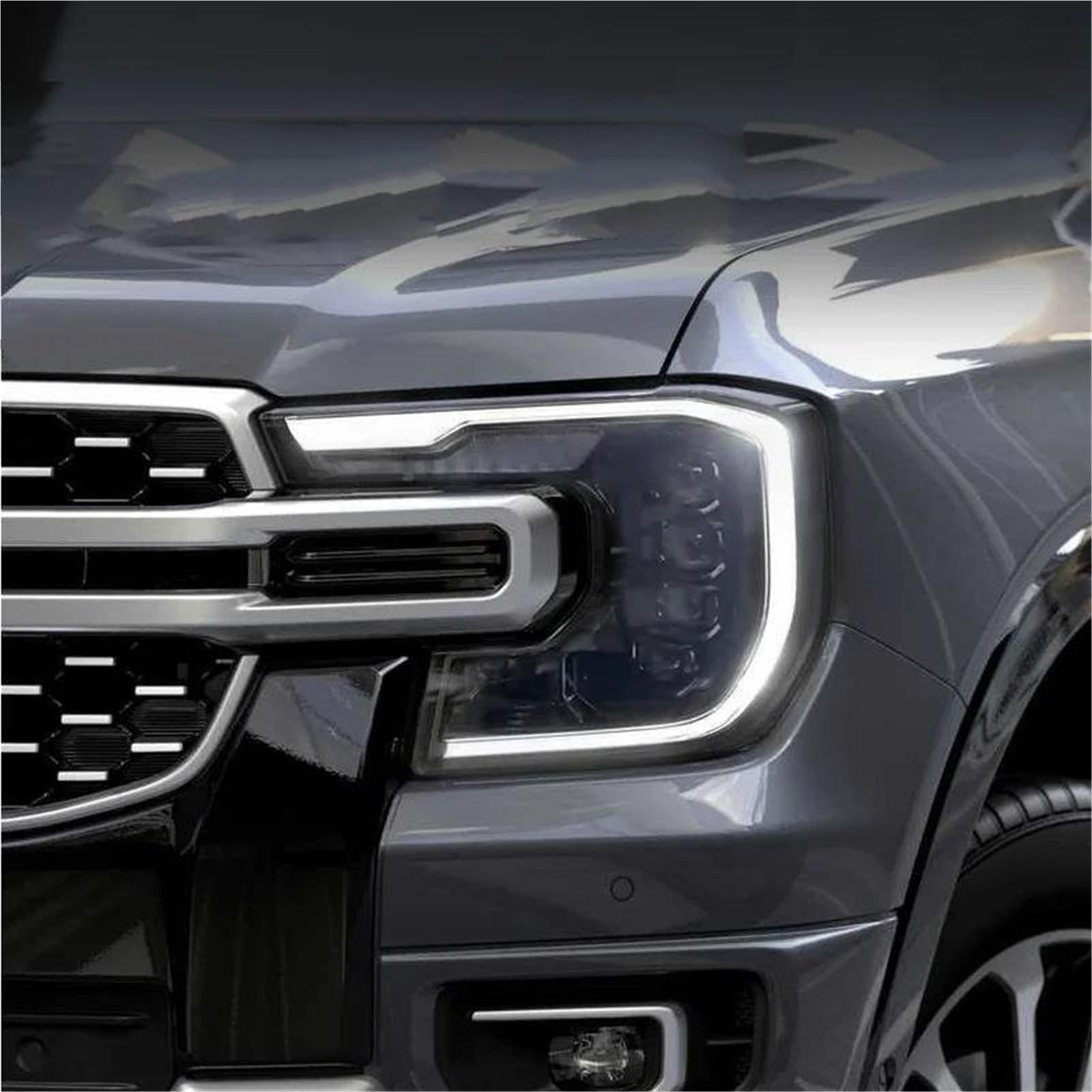 Migliora la sicurezza della guida notturna Gruppo Fari Auto Con Accessori Per Luci Di Marcia Diurna Indicatori Direzione Per Ford Per Ranger T9 2023