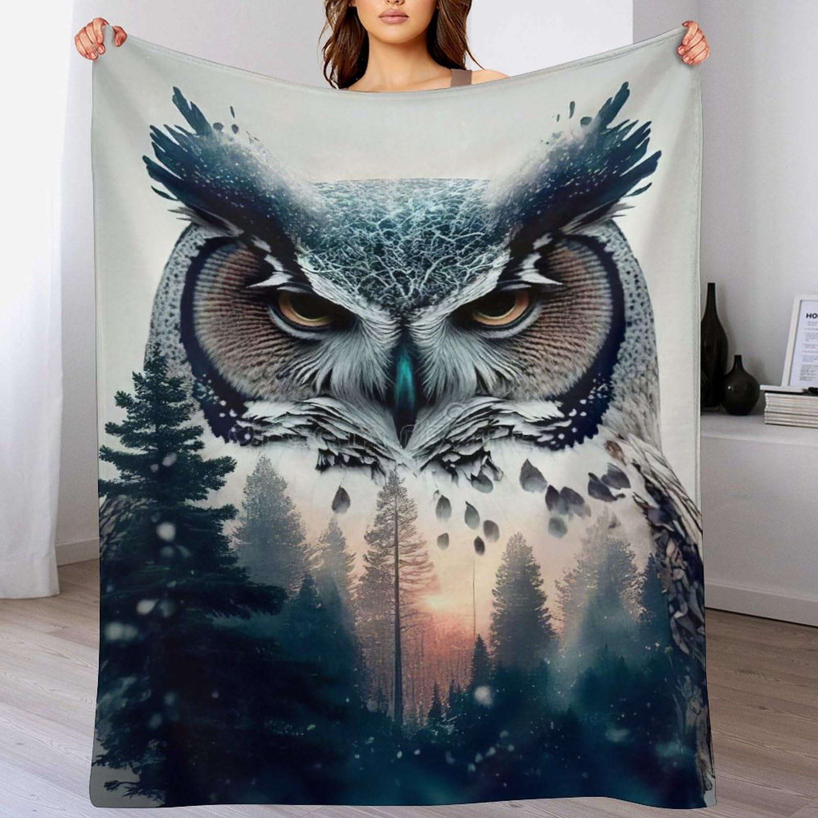 Manta de franela mullida con efecto 3D y acabado premium para decoracion de dormitorios 1