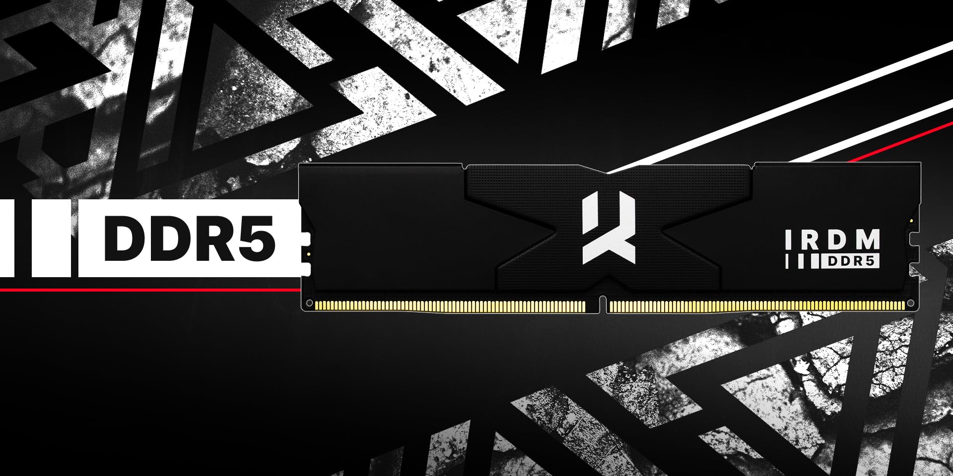 Goodram IRDM DDR5 2x16GB KIT 6000MHz CL30 SR DIMM Mémoire Interne Noire Argentée