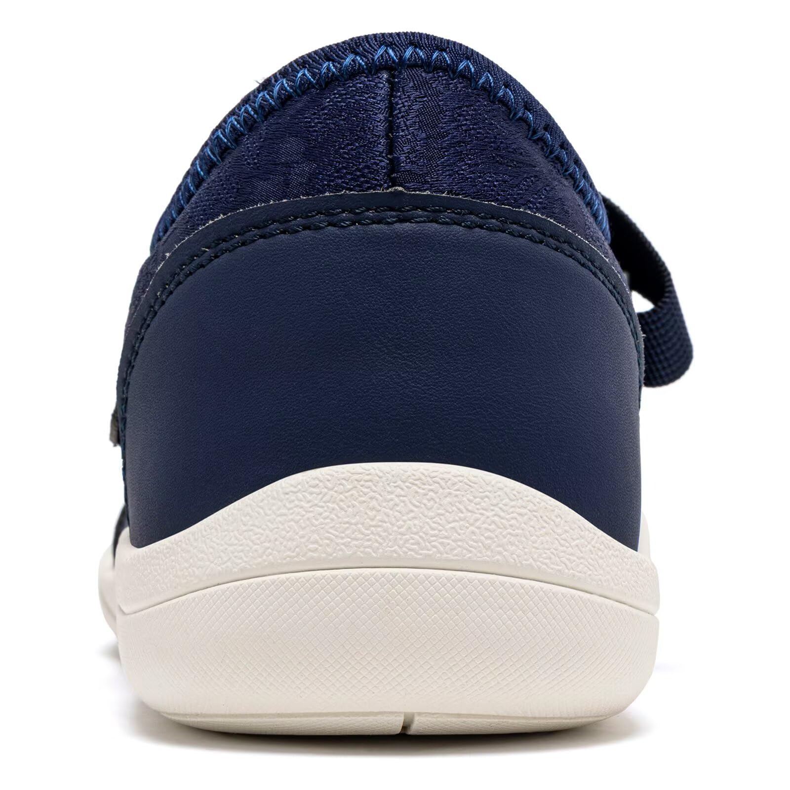 HOBIBEAR Zapatos Mary Jane Barefoot para Mujer Puntera Ancha Suela Zero Drop Diseño Minimalista Cierre de Ajustable Zapatos para Caminar