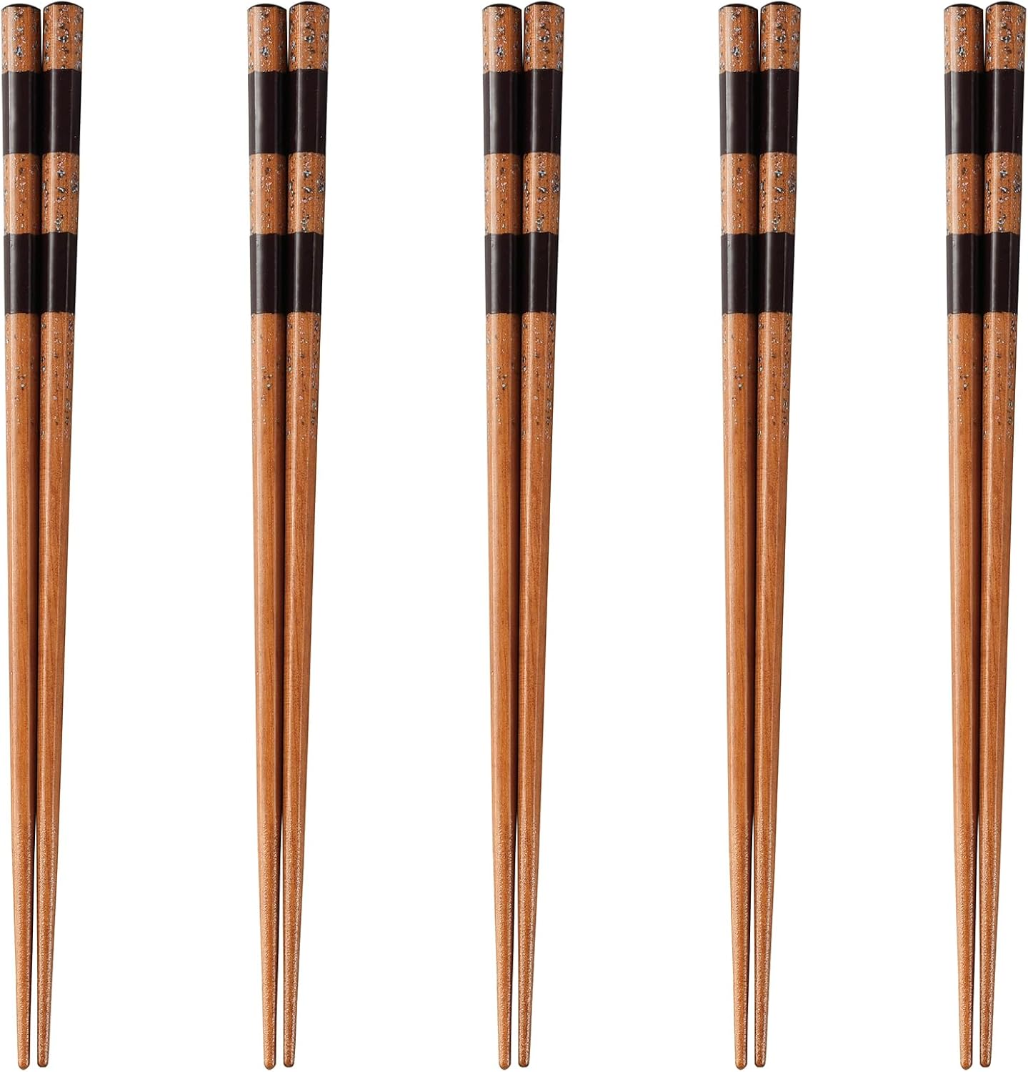 J-kitchens PID592672 Japanese Chopsticks, Set of 5 Pairs, Material: Wood, Chopsticks, Made in Japan