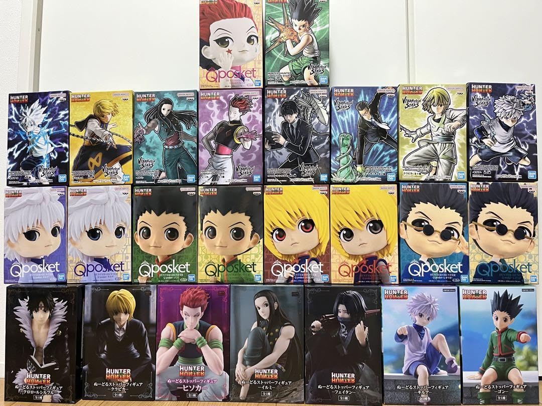 Amazon.co.jp: HUNTER×HUNTER ハンター×ハンター フィギュア 25種 25体 