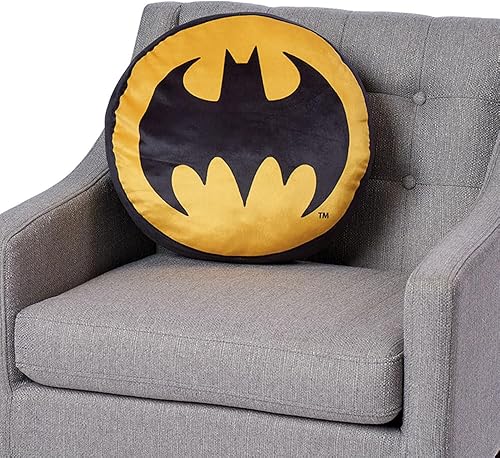 Miniatura 3 de Northwest DC-Batman Cloud - Almohada de 15 pulgadas, señal de murciélago