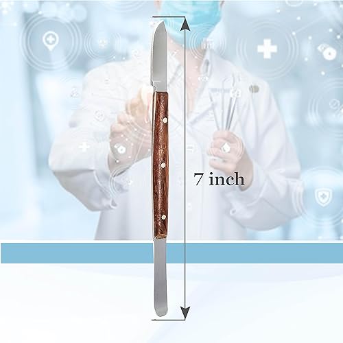 Miniatura 3 de A2Z Scilab Superior Fahenstock - Cuchillo grande de 7 pulgadas, espátula de cera para modelar cerámica, laboratorio, instrumentos de restauración
