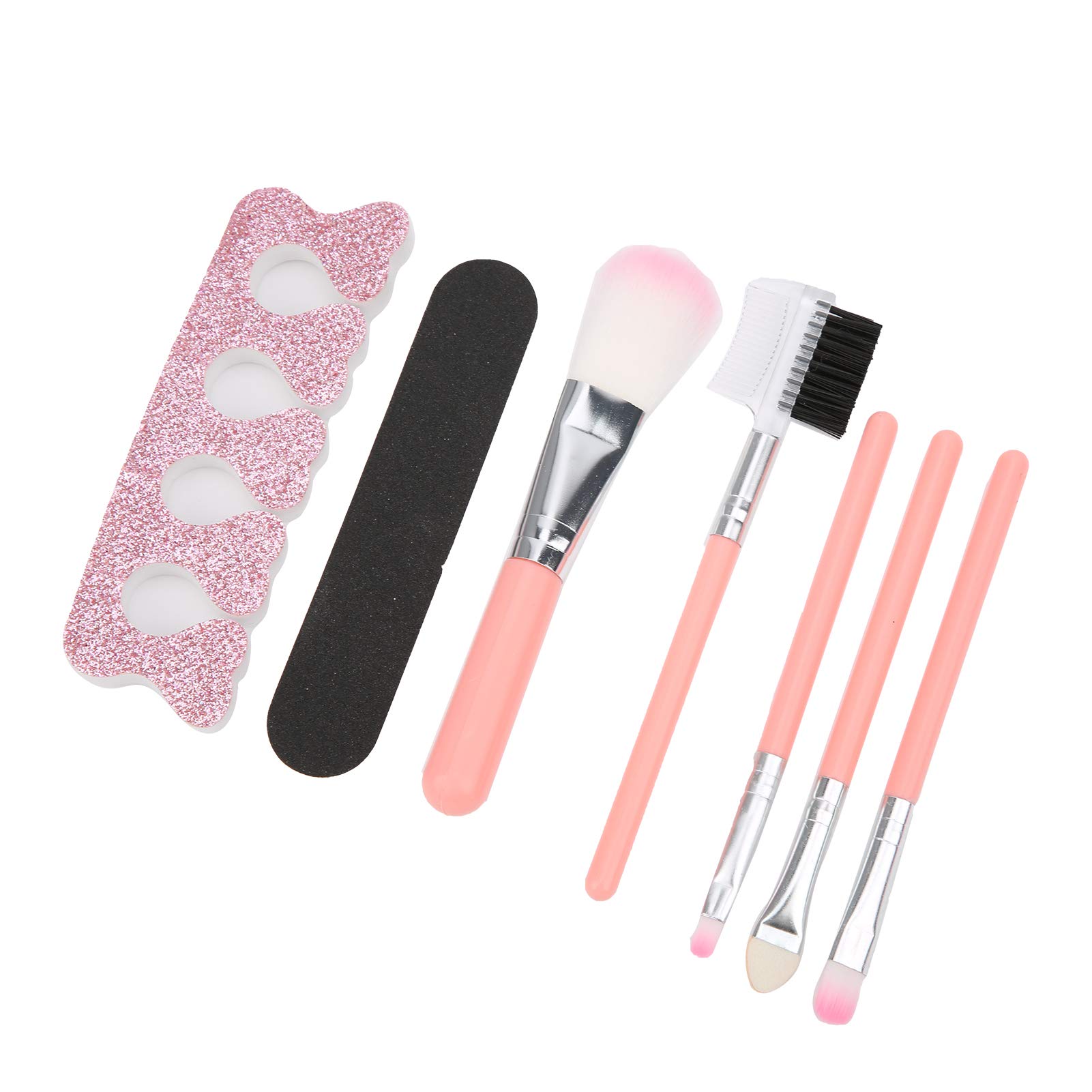 Set di trucco per bambini lavabile da 19 pezzi Pennello cosmetico Smalto per unghie Rossetto Fard Fai finta di giocare con il giocattolo
