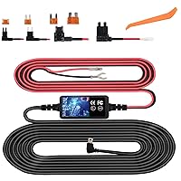 Vista 1 de Kit de cable duro para cámara de salpicadero, kit de cable duro micro USB para cámara de salpicadero, Plozoe de 12 V-24 V a 5 V, cable