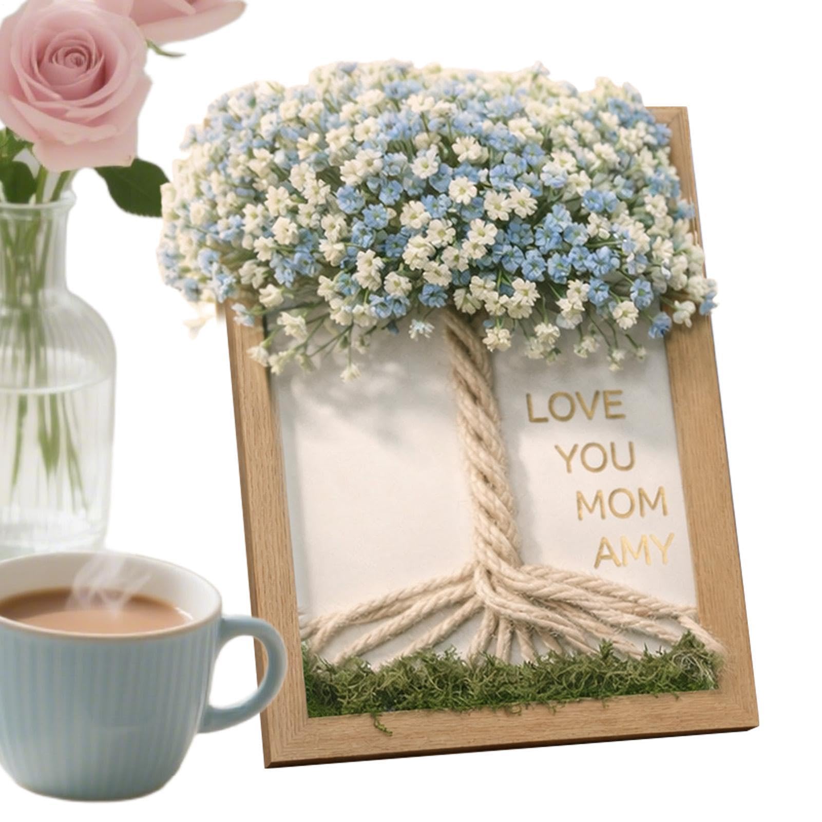 Cadre photo familial en bois deco maison de campagne pour cadre photo salon et chambre