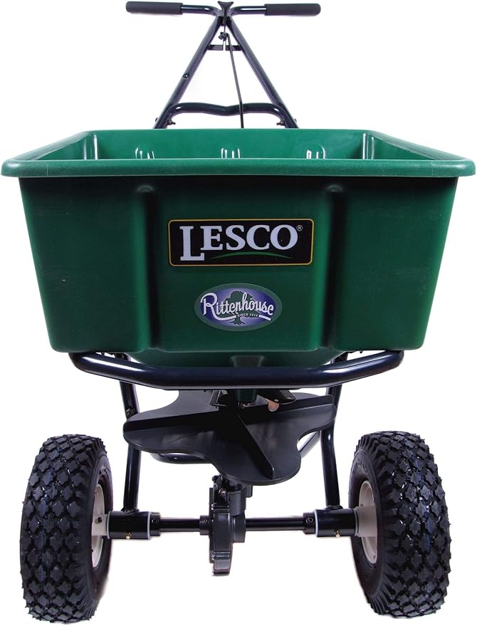 Esparcidor de empuje Lesco 50Lb miniatura 3