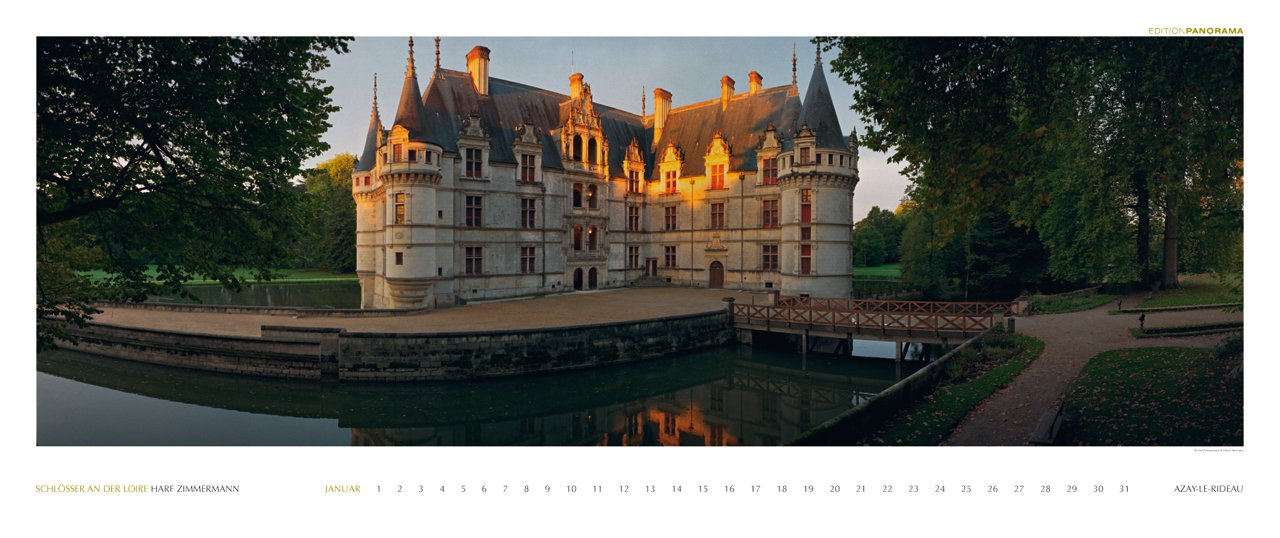 Schlösser an der Loire - Kalender immerwährend