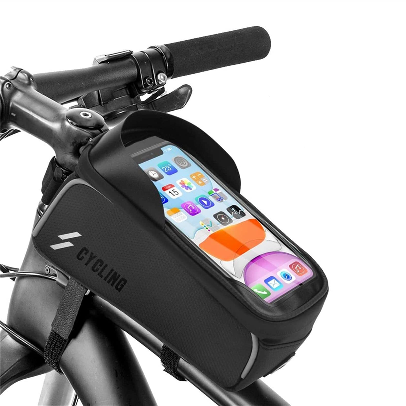 Bolsa de bicicleta SSDD para cuadro delantero y tija de montaña