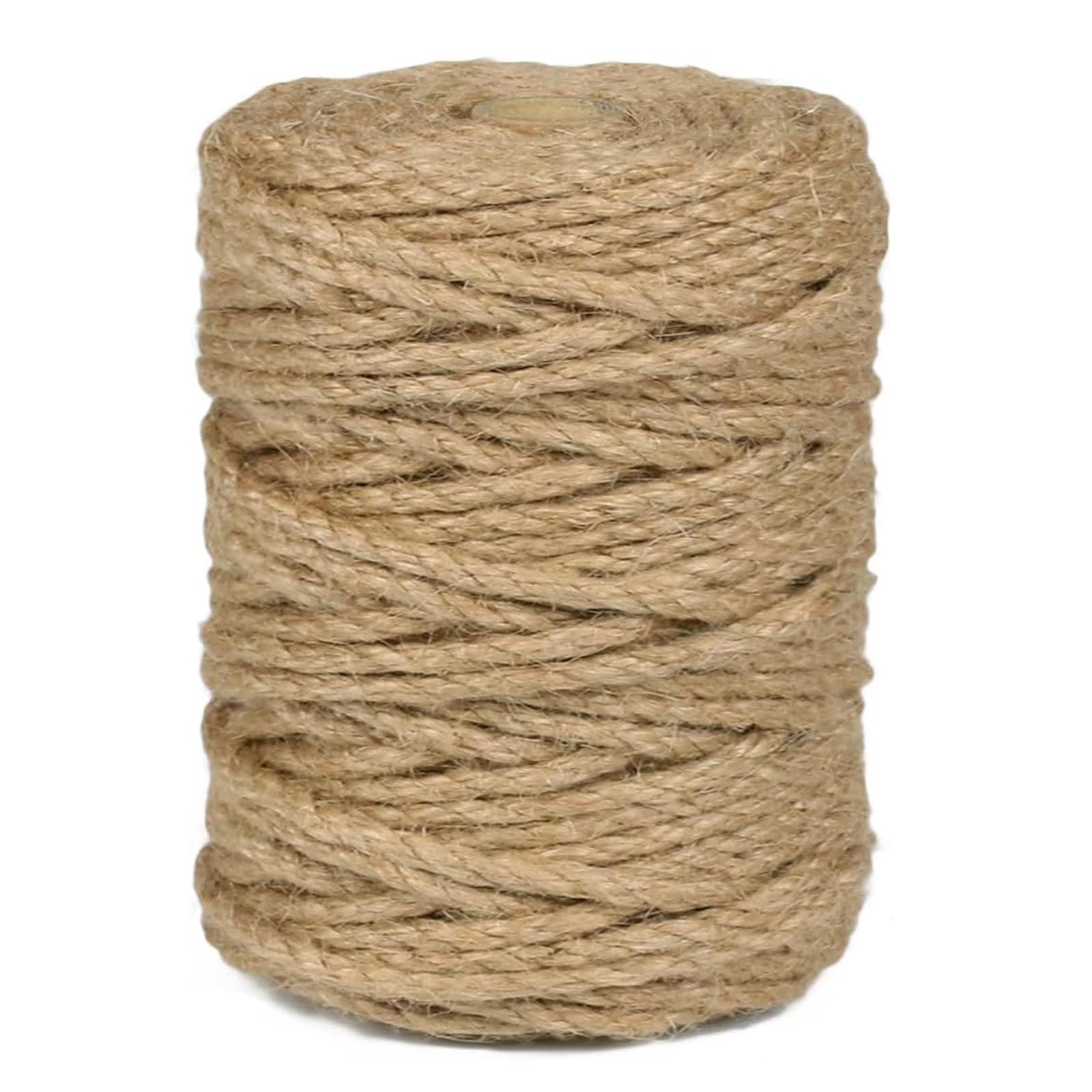 NCPSAKD Jute twine, Jute rope, Hemp rope 328ft(100m)