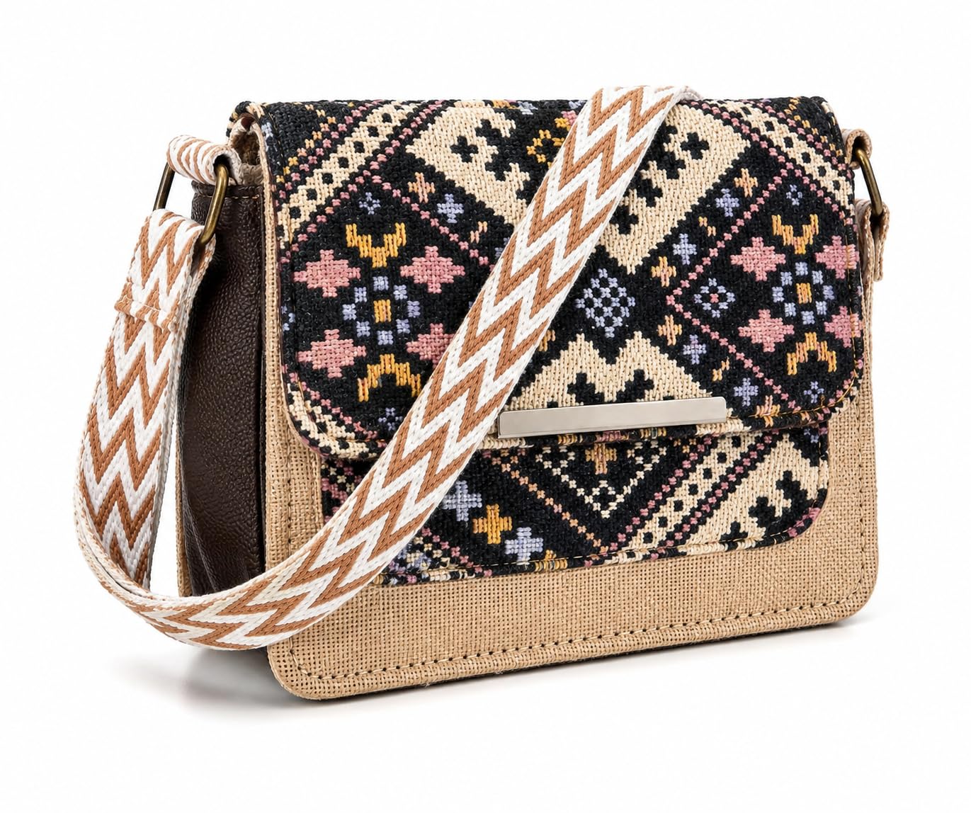 Women Sling Bag | Stylish Crossbody Shoulder Bag for Girls & Women | Lightweight Side Bag with Adjustable Strap | Trendy Casual Travel Handbag for Daily Use-picture-22