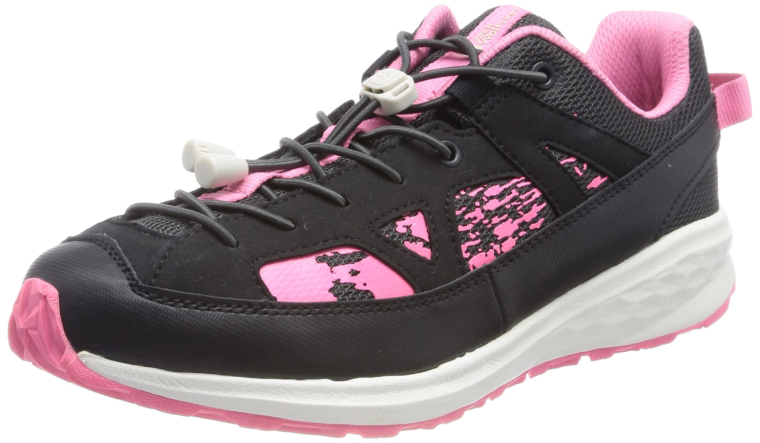 Jack Wolfskin Unisex Vili Low K Trainers Walking Shoe, Phantom, 3.5 UK