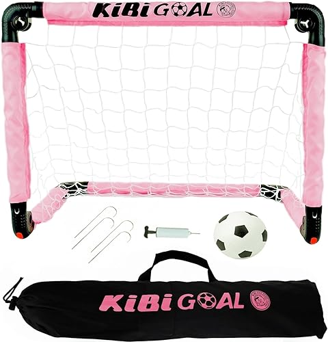 Soccer Goal, Small Foldable Goal for Kids, Kids Goals for The BackyardIndoorOutdoor, Mini Soccer Toys Gifts for Children