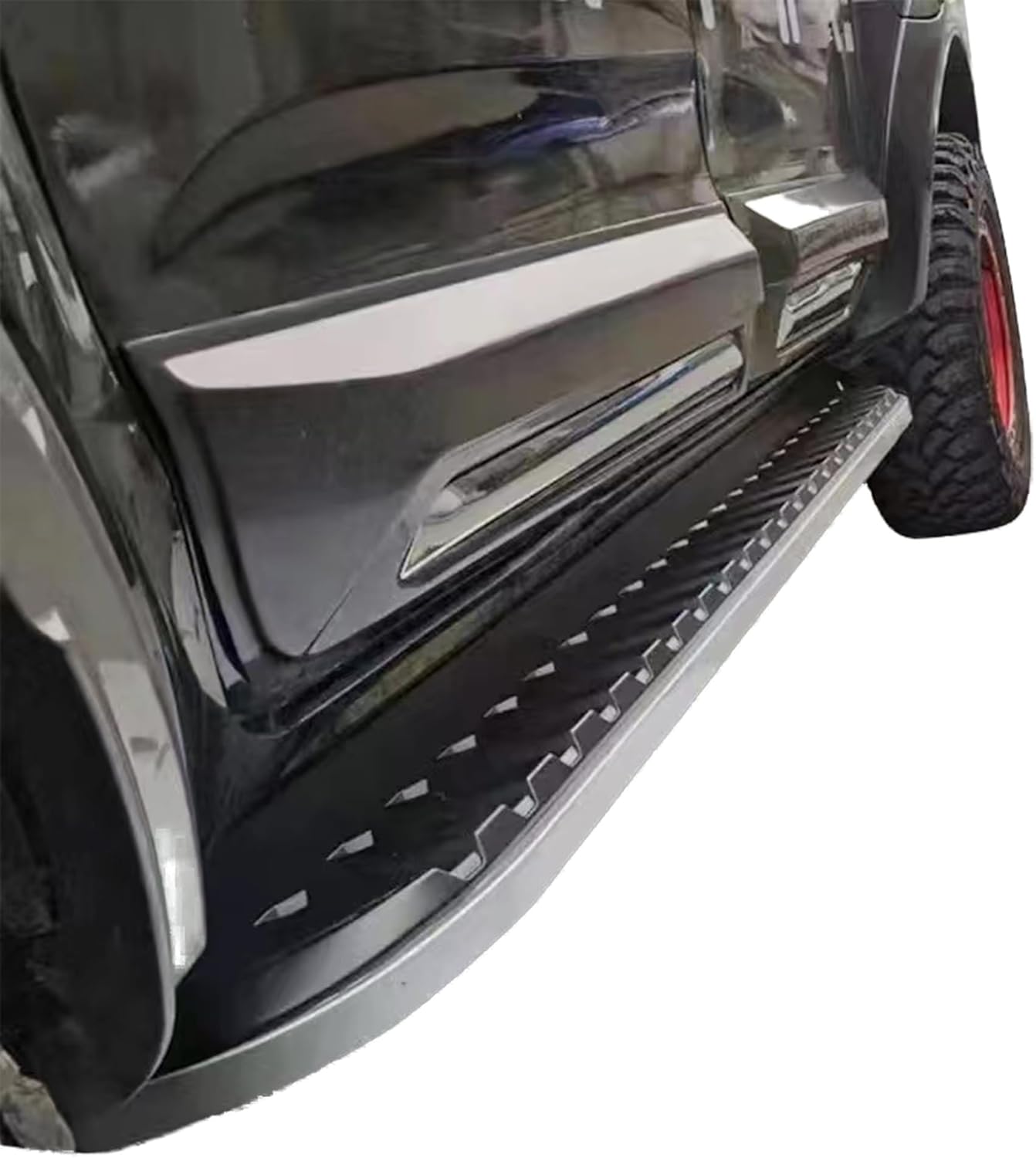 Black Horse OEM Replica Running Boards Textured Black Compatible with 2019-2026 Ford Ranger-RFORA19