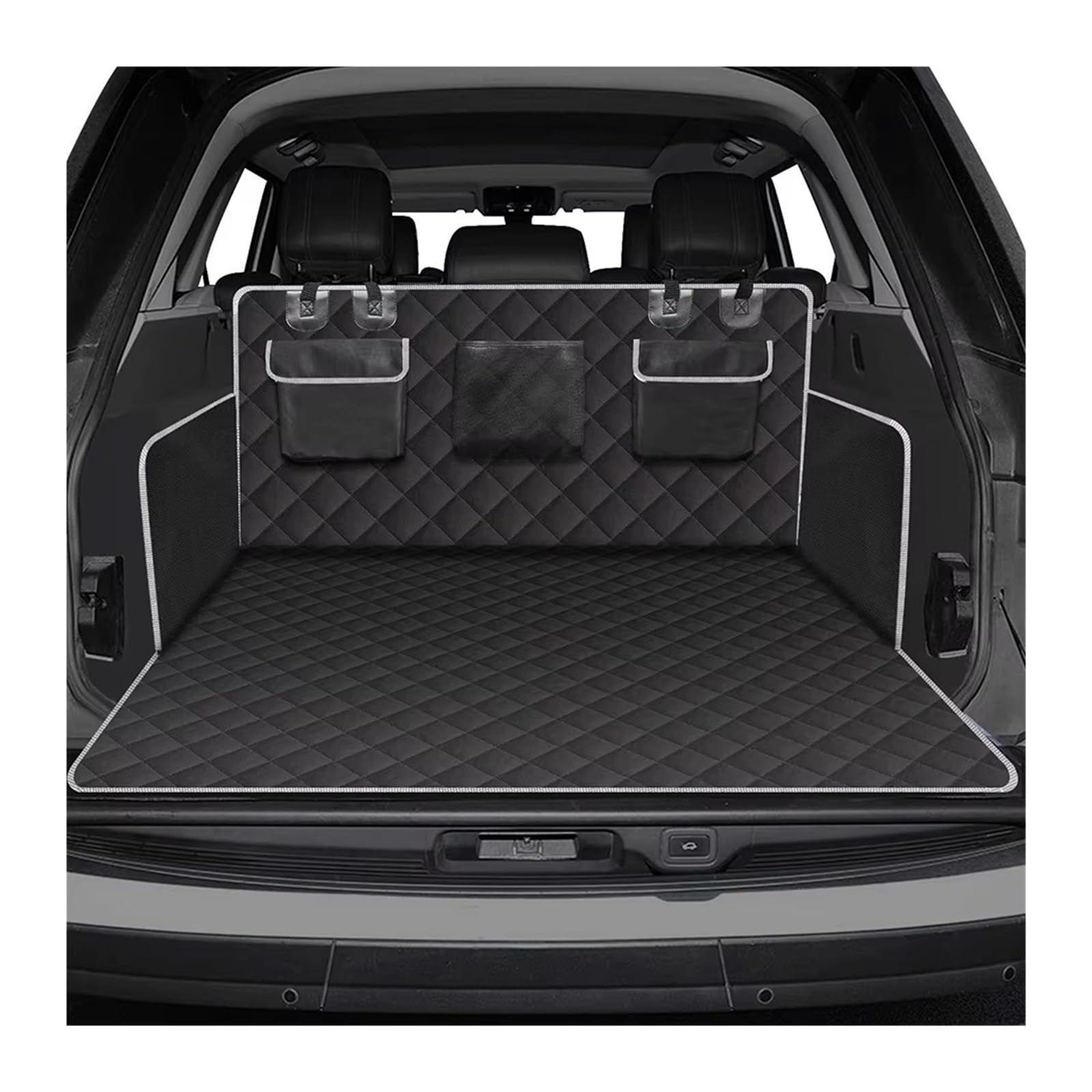 Coche Alfombrillas Maletero Funda Impermeable Para Asiento De Coche, Forro Para Maletero, Asiento Trasero, Tela Oxford, Hamaca Para Mascotas