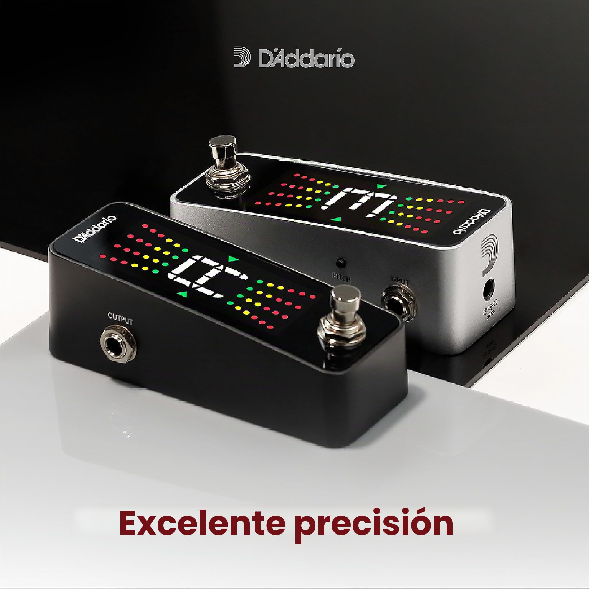 D'Addario Accessories Chromatic Pedal Tuner +