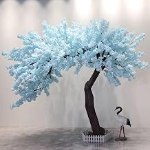 Artificial Cherry Trees Silk Sakura Flower, Large Cherry Vines Fake Flowers, Japanese Fake Cherry Blossoms, for Home Wedding Party Garden Decoration1.5x1.5m