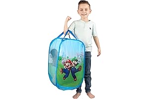 Bote para la ropa emergente con diseño plegable de Super Mario para...