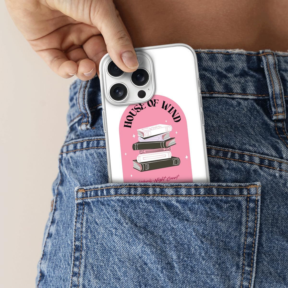 Phone Case Compatible with iPhone House Accessories of Transparent Wind Pro Book 15 Series Club Plus Funny Scratch Max Waterproof image 2