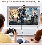 Replacement Mini USB Cable for PS3 Controller Charger Compatible with PlayStation 3 SIXAXIS Wireless/Dualshock 3 Wireless/Move Motion Controller Charging Cable Data Cord-3.3FT