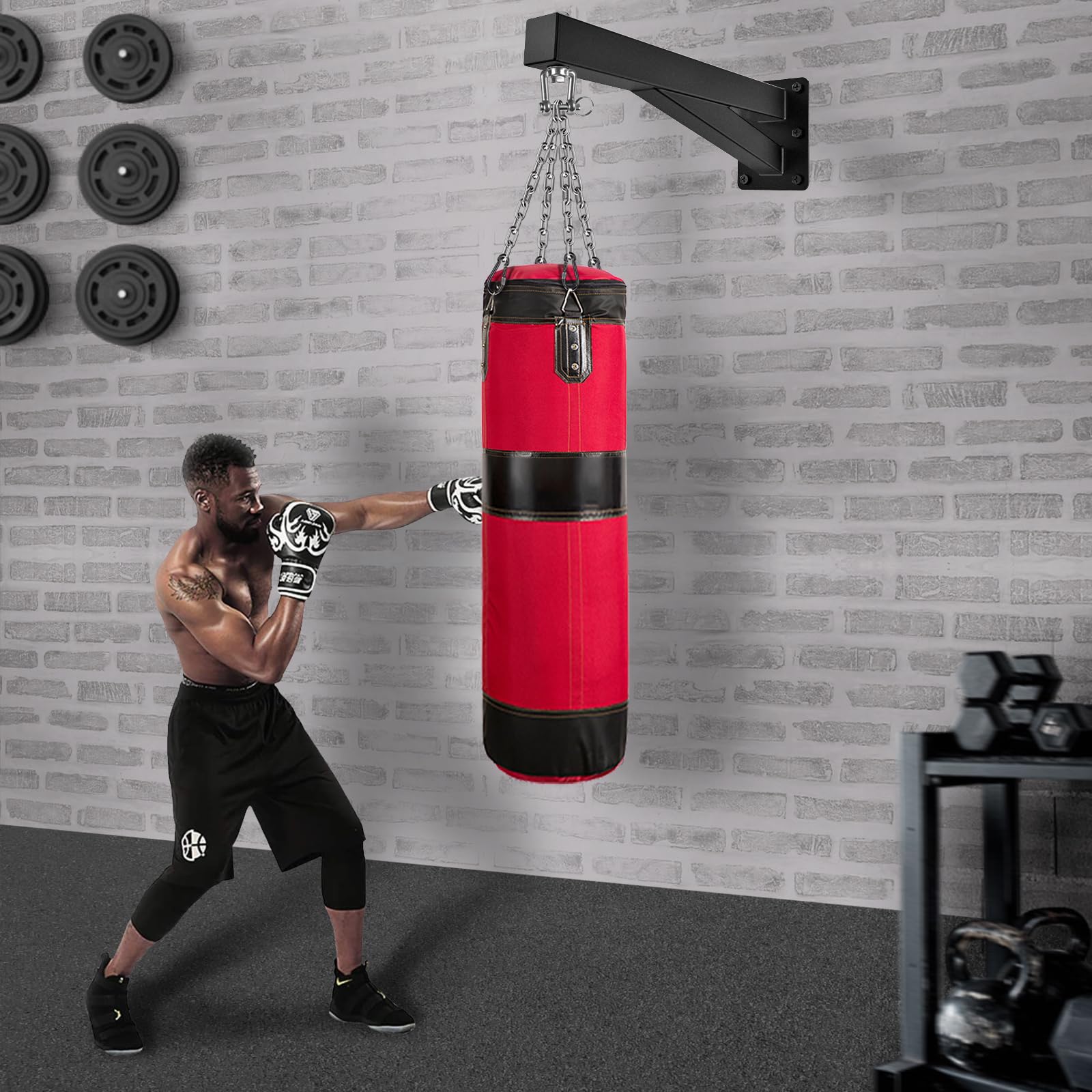 SELEWARE Gancio da Parete per Sacco da Boxe
