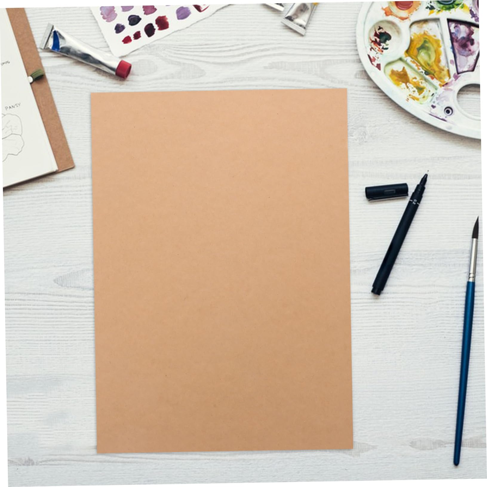 Braunes Kraftpapierkartenpapier 100 Blatt 180g/m² für Selbstgemacht Karten