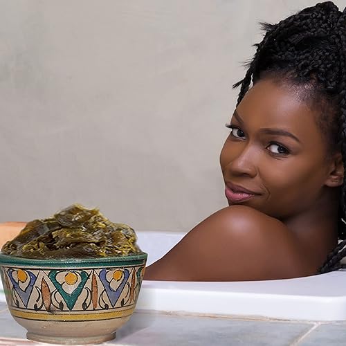 Miniatura 6 de Zakia's Morocco Jabón negro (jabón Beldi) Original  Jabón negro marroquí 100% natural, exfoliante corporal, puro y natural, purificante, limpiador,