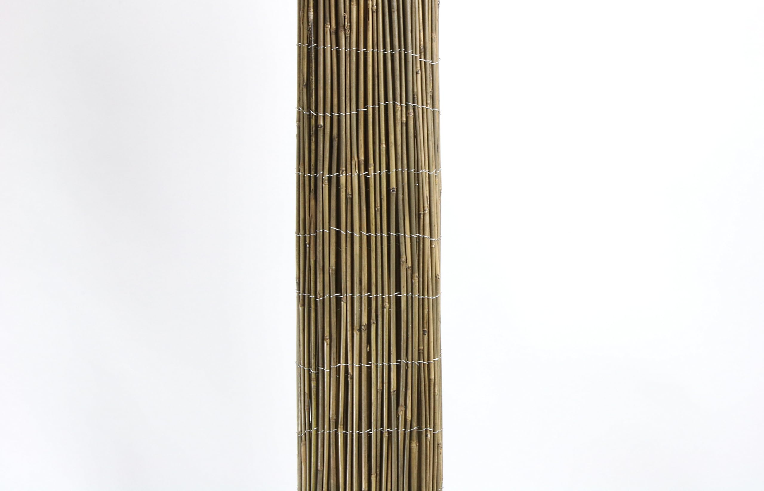 Arella bamboo naturale canne robuste schermante per giardino gazebo tettoie e recinzione Rotolo 3 m, varie altezze – FENCESHOP - H. 100 cm