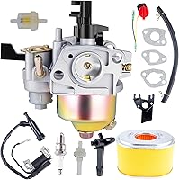 LEIMO KPARTS GX160 GX200 Carburetor Tune-Up Kit w/ Air Filter for Honda GX120 GX140 GX160 GX200 5.5HP 6.5HP Engines