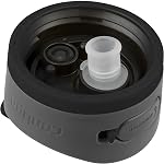 Contigo Ashland 2.0 Water Bottle with Straw and Leak-Proof Locking Lid, BPA-Free Plastic, Dishwasher Safe, Licorice, 24 oz (709 mL)
