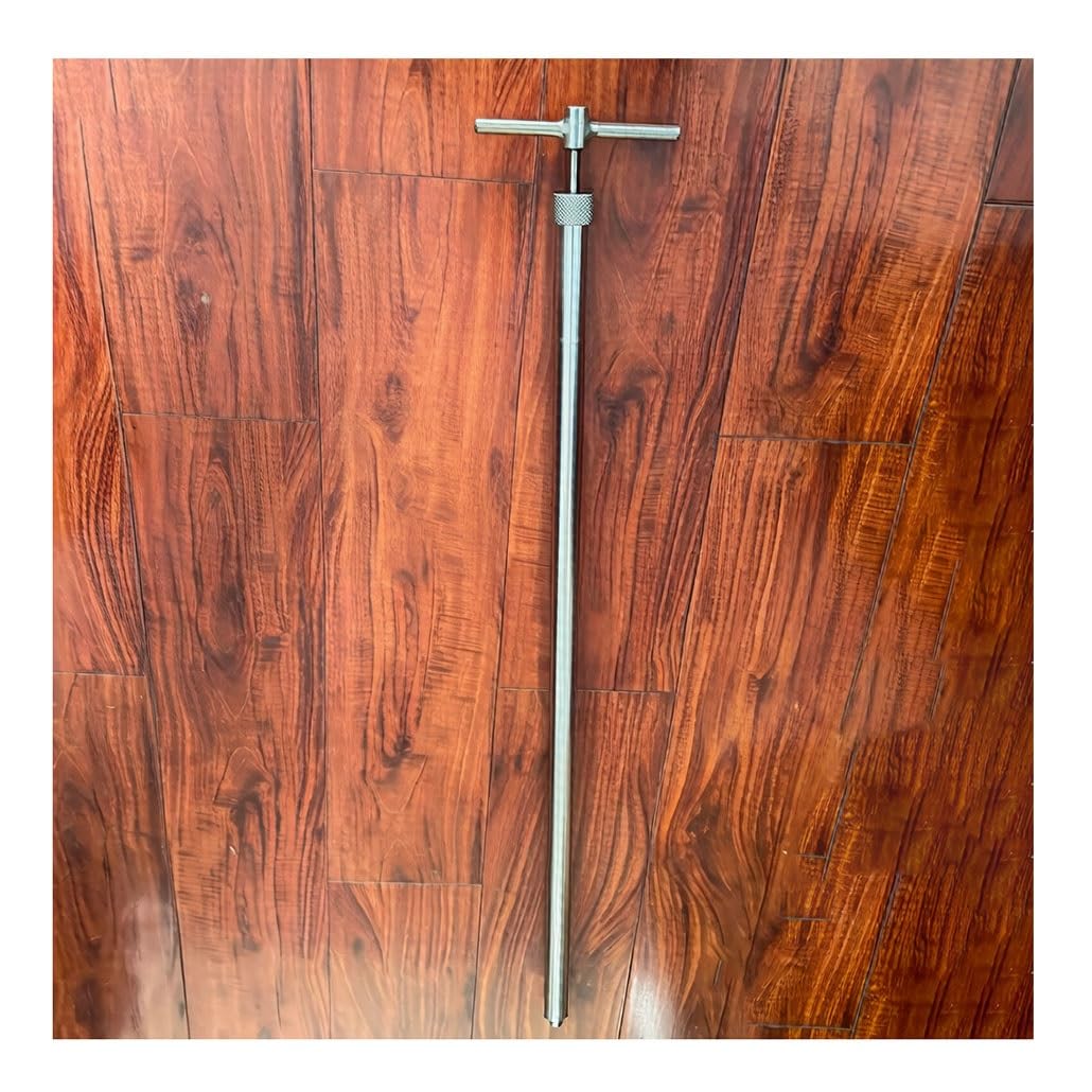 1.6/2.3/3.3/3.9/4.9 Ft 304 Stainless Steel Viscous Liquid Sampler Sampling Probe for Drums Tanks Rail Cars, Liquid Water Thief Sampler for School Labs Factories(0.5m/1.6'-180ml)