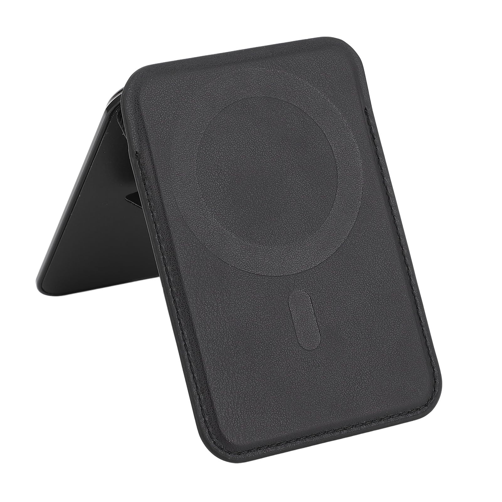 Alomejor Magnetic Wallet Stand with Secure Card Holder