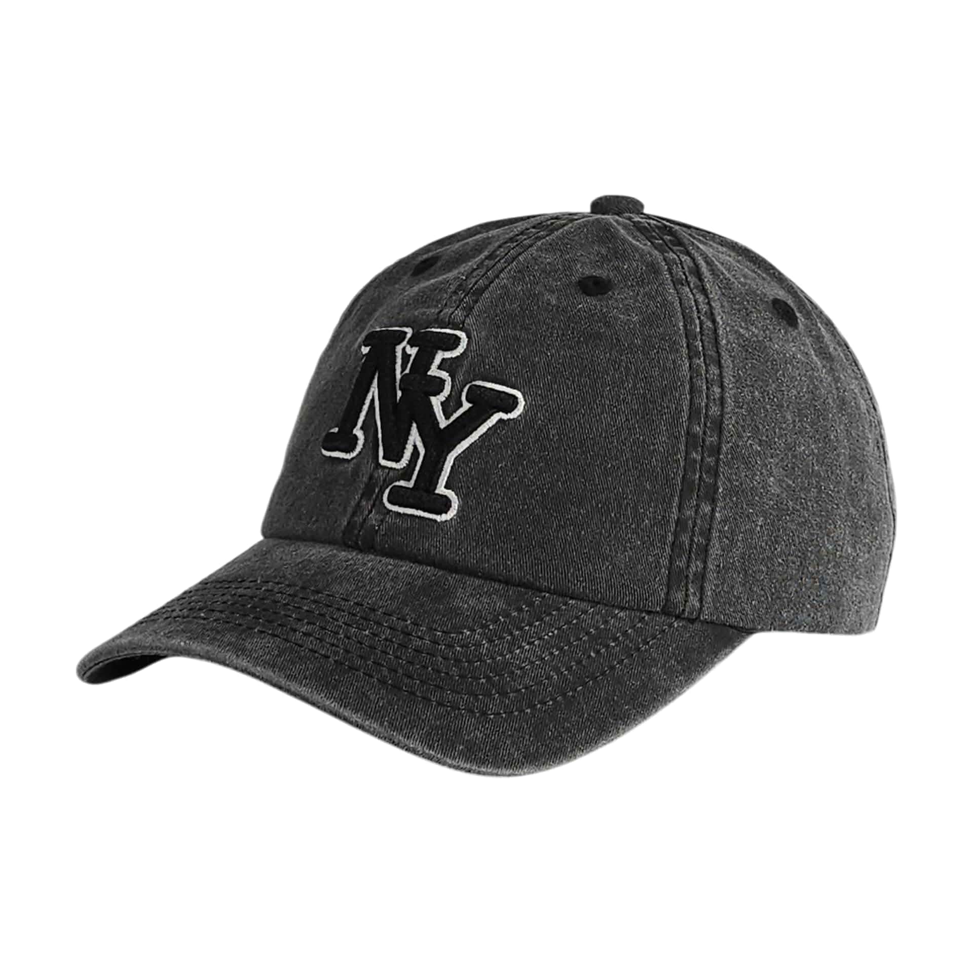 NY 3D Embroidered Dad Hat - New York Baseball Cap
