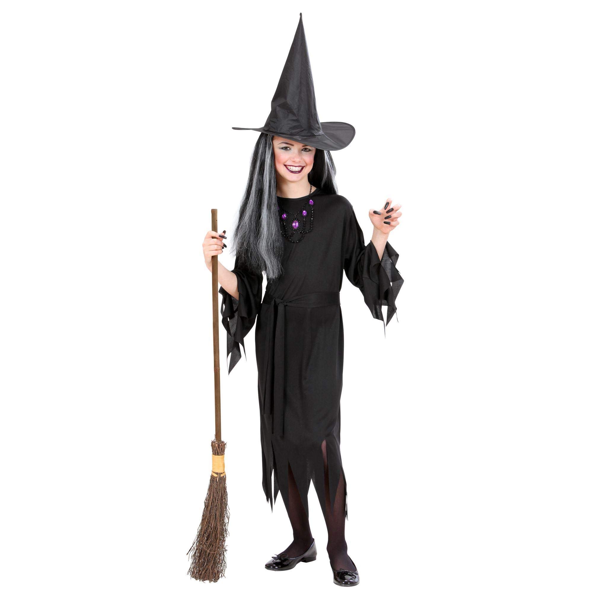 Widman ? Halloween Witch Costume for Girls, Size 8 ? 10 Years