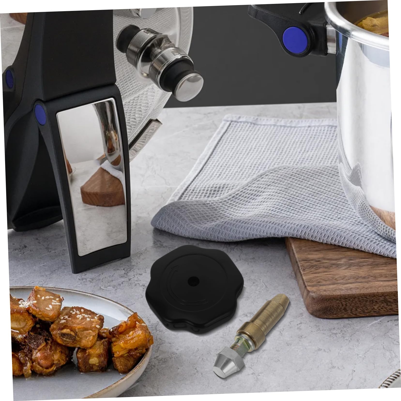3 Juegos Válvula de Seguridad Olla Presión Válvula de Cocción Accesorio de Cocina Duradero Instalar