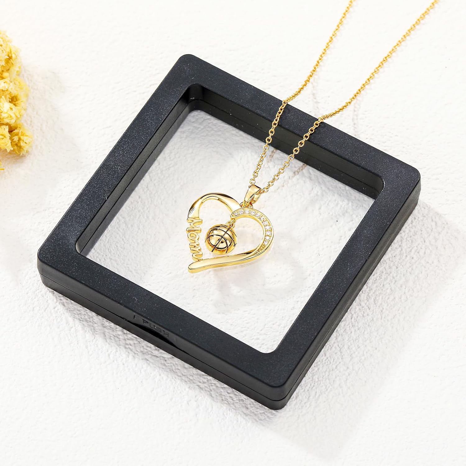 Baseball Soccer Softball Mom Necklace Gift for Women, 18K Gold Plated Sport Accessories Jewelry 18+2 Inches - Image 6