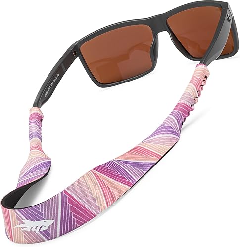 Miniatura 12 de Pilotfish Sujetador de neopreno para anteojos de sol, correa para lentes - Premium, ligero, tamaño perfecto para hombres y mujeres